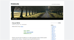 Desktop Screenshot of hnedooka.cz