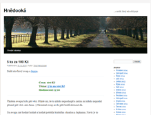 Tablet Screenshot of hnedooka.cz